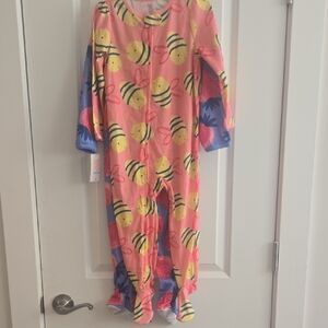 Carter's Pink and Blue Bee Print Kids 2 Pajama Set